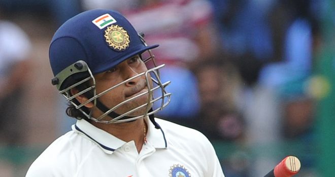 Sachin Tendulkar: struggled for runs during the recent series against New Zealand