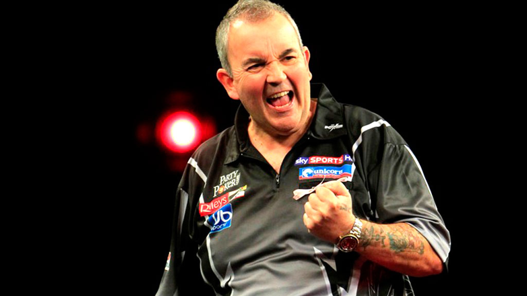 phil taylor latest darts