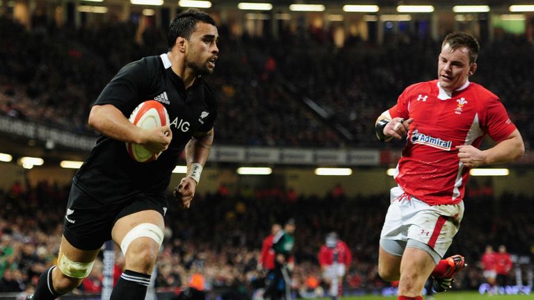 Liam Messam trots over for the opening score