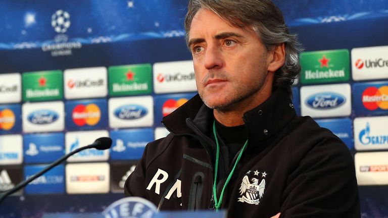 Roberto Mancini: Looking to finish off group campaign with a win