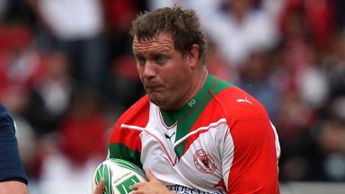 Johnstone has previous Heineken Cup experience with Biarritz