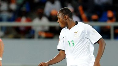 Image of Stoppila Sunzu: Zambia international training with Sunderland