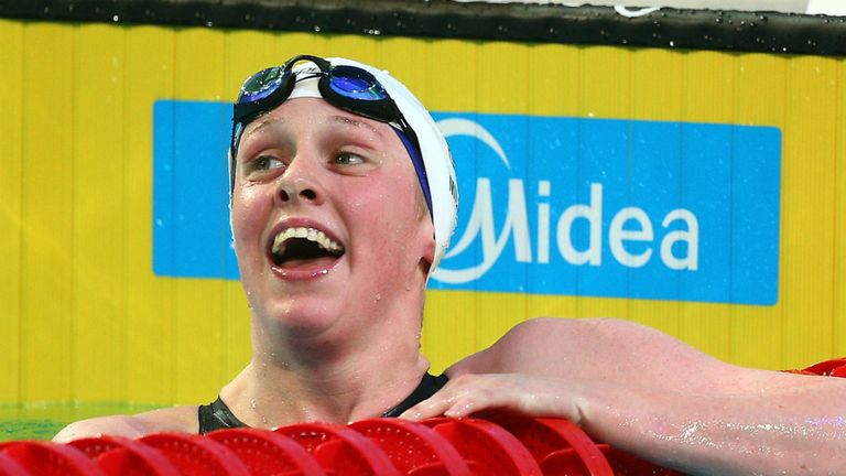 Hannah Miley: GB swimmer was edged into fourth in the 800m freestyle