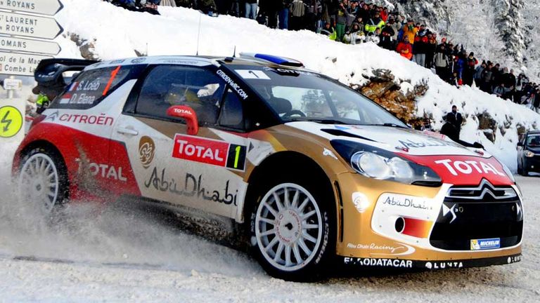 Sebastian Loeb secured his seventh Monte Carlo Rally amid bad weather