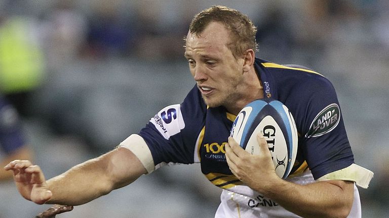 Jesse Mogg: Scored both tries for the Brumbies at Canberra Stadium