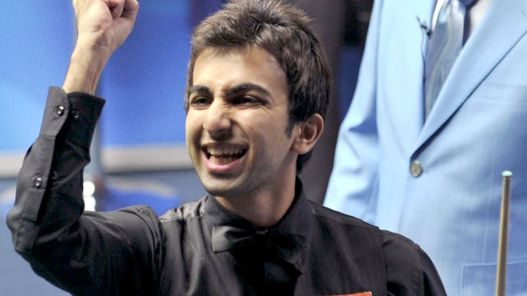 Pankaj Advani makes history in Newport