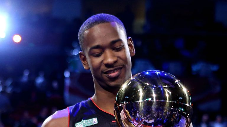 Terrence Ross: The Toronto Raptors star wins the NBA Slam Dunk title