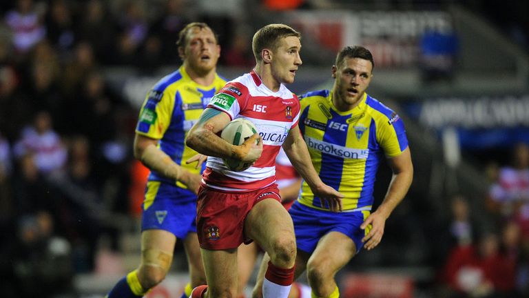 Sam Tomkins: missed last weekend's defeat at Huddersfield