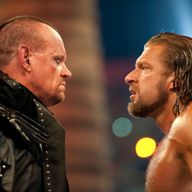 The Undertaker and Triple fought an epic battle inside Hell in a Cell at WrestleMania 28