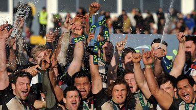 Harlequins claimed the first domestic silverware of the season