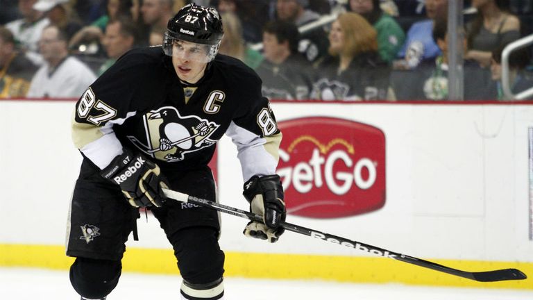 Sidney Crosby: Netted for the Pittsburgh Penguins
