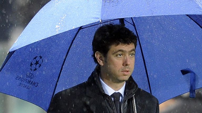 Juve president Andrea Agnelli