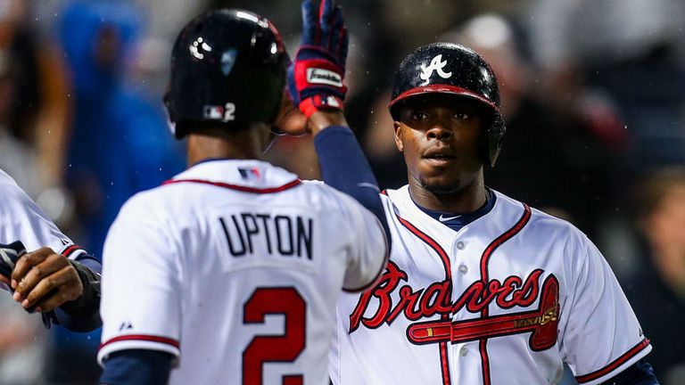 Braves' Justin Upton has huge game in return to Arizona