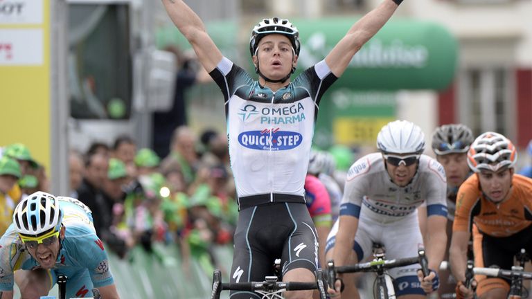 Gianni Meersman sprinted to his second stage win of the race