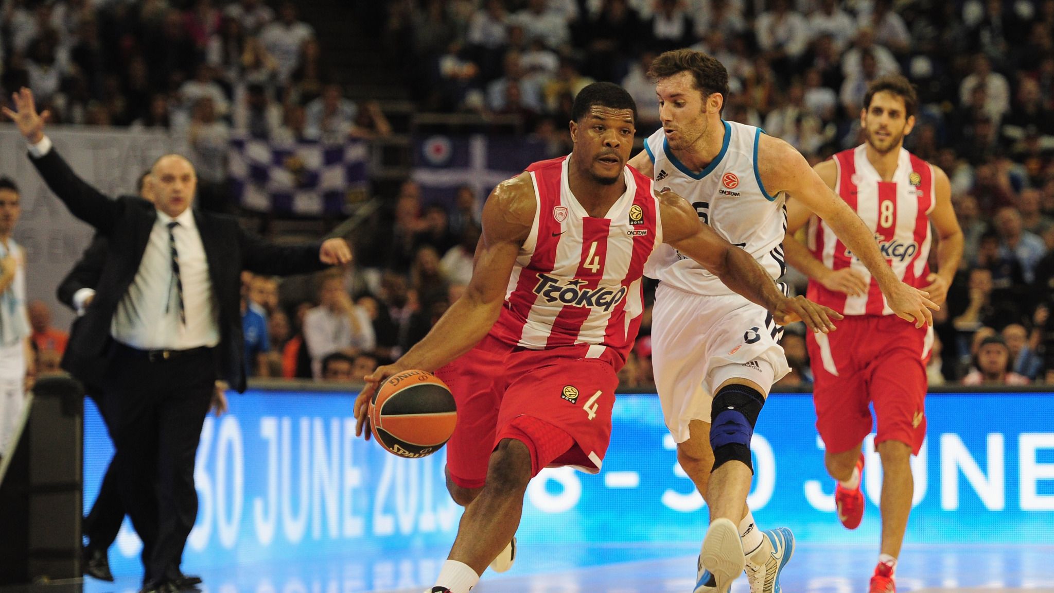 Euroleague Olympiacos Piraeus defeat Real Madrid to win second straight title Basketball News Sky Sports
