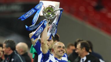 Image of Unforgettable: Stephen Carr following Birmingham's League Cup win in 2011