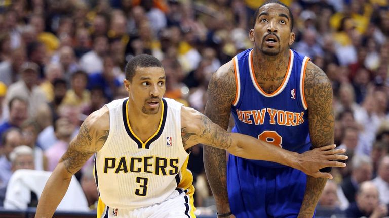 George Hill attempts to brush off JR Smith