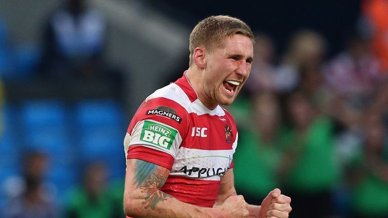 Sam Tomkins: The reigning Man of Steel will miss the Castleford game with a swollen knee