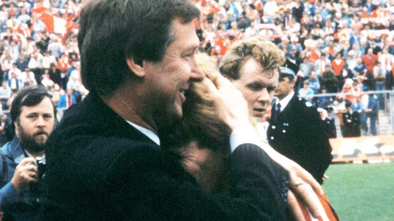 Ferguson enjoyed great success in charge of Aberdeen