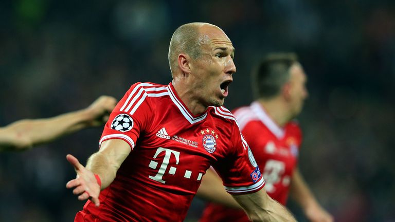 Arjen Robben: Scored the winning goal in the Champions League final to bury his demons