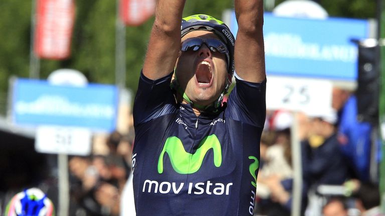 Benat Intxausti, who wore the pink jersey earlier in the Giro, now has a stage win to his name
