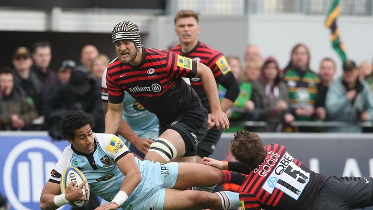 Ken Pisi: Is back for Northampton as one of five changes to the starting XV