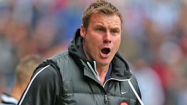 Image of David Flitcroft: Working on new summer signings