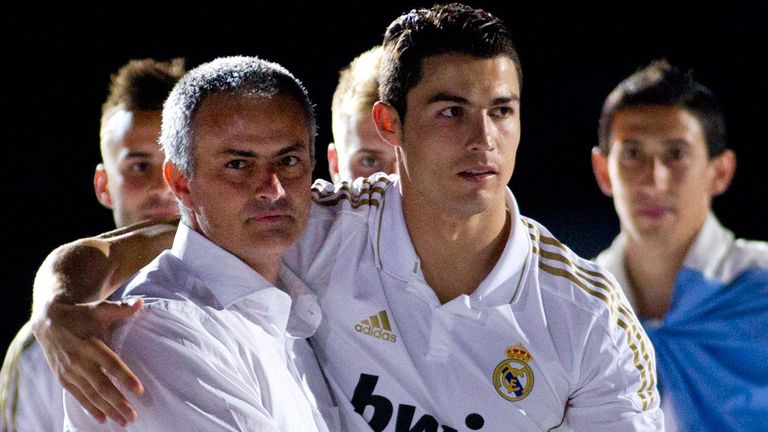 Cristiano Ronaldo had the best scoring season of his career under Mourinho