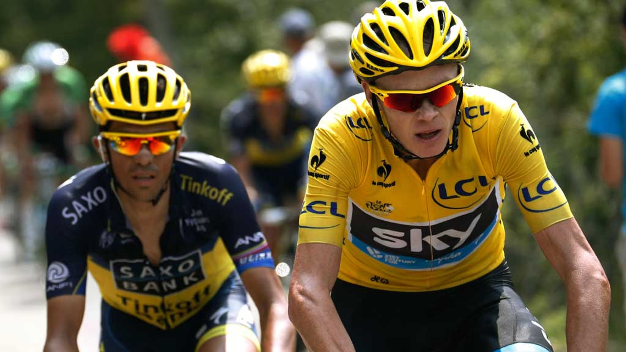 Tour de France: Alberto Contador had no answer to Chris Froome on ...