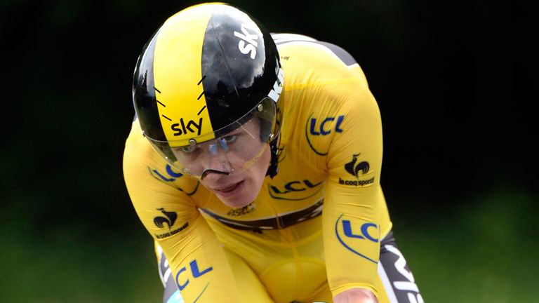 chris froome time trial