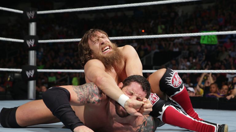 Bryan and Barrett: went toe-to-toe on Smackdown