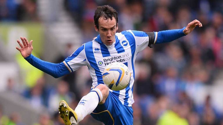 David Lopez: Rounded off the scoring for Brighton