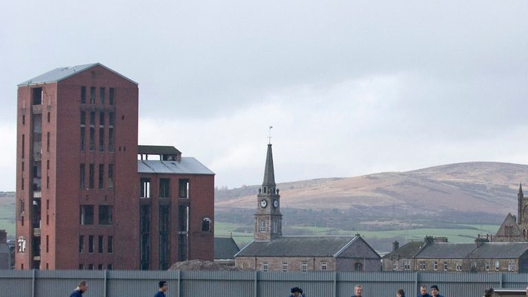 Bet Butler Stadium: The home of Dumbarton