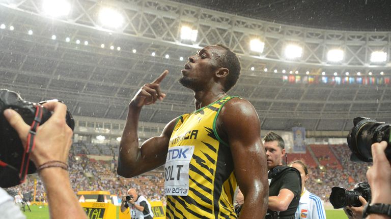 Usain Bolt: Back as world champion after being disqualified in South Korea two years ago