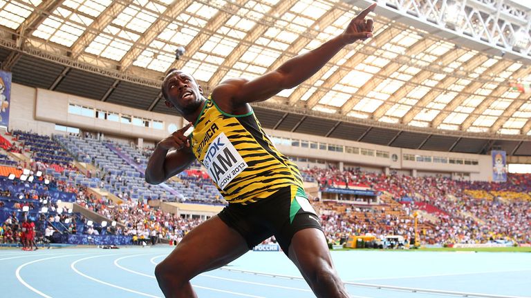 Usain Bolt triumphed in Zurich