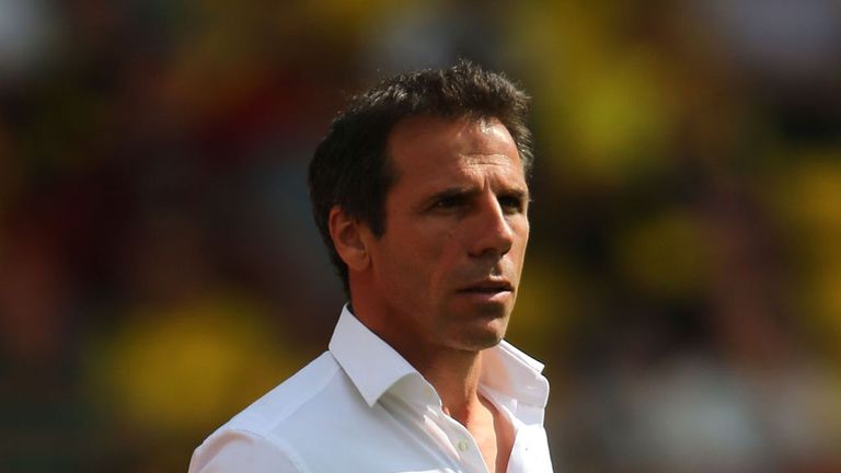Gianfranco Zola: Flattered to be linked to Sunderland job