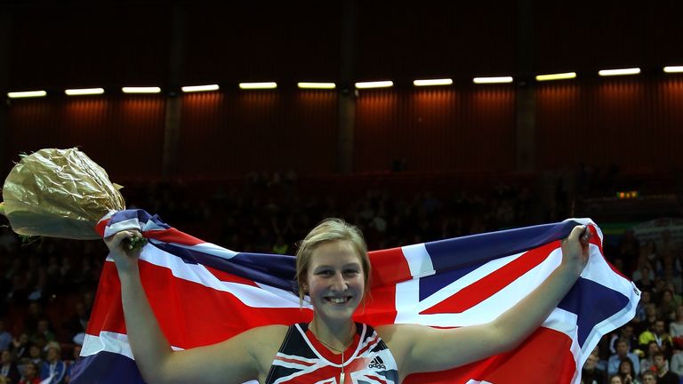 Holly Bleasdale: Won European Indoor gold in March before injury