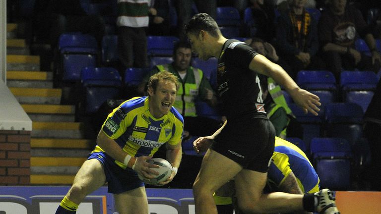 Joel Monaghan: On target for Warrington