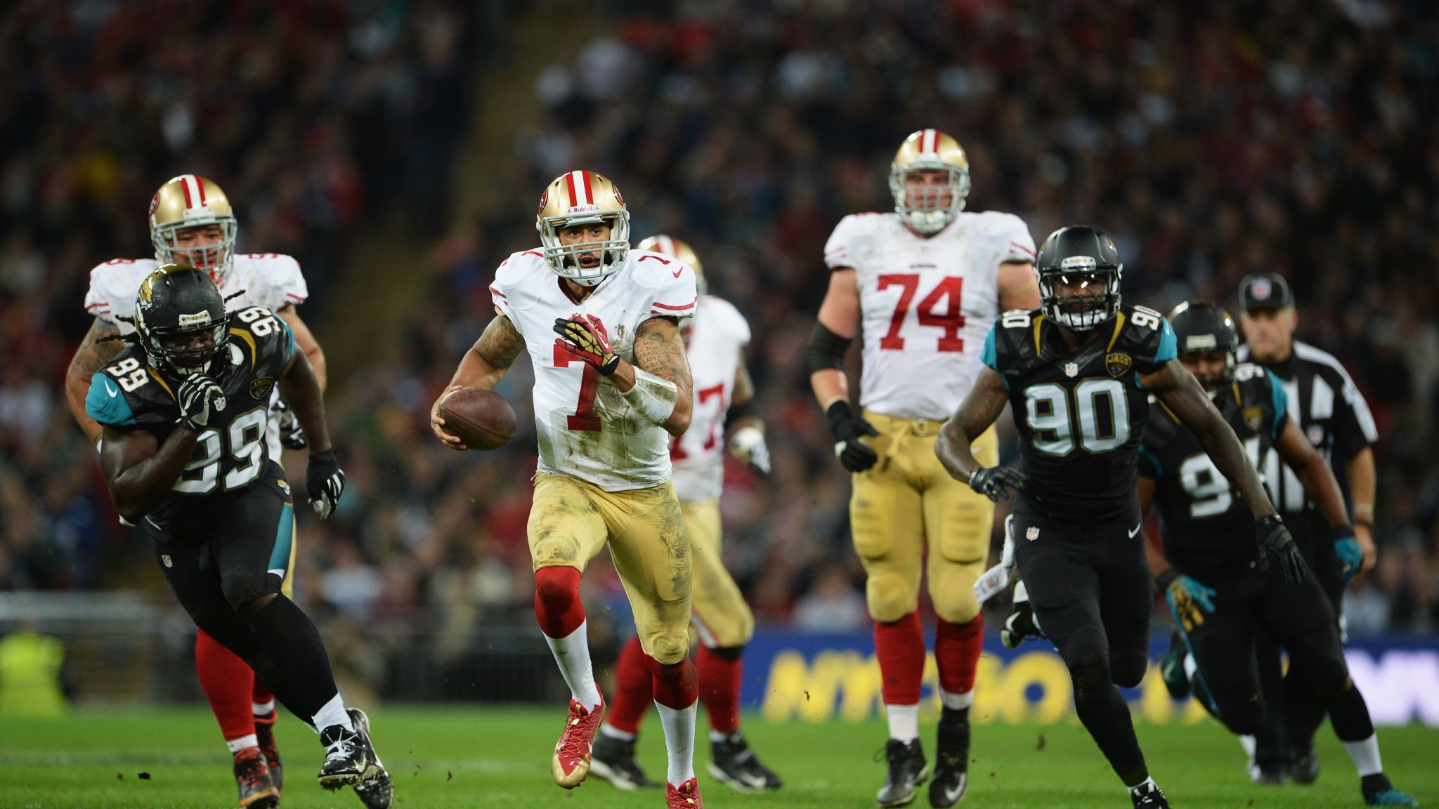 San Francisco 49ers Beat Jacksonville Jaguars 42-10 At Wembley NFL