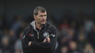 Rob Baxter: vowed Exeter will go 'absolutely flat out' in final two pool games