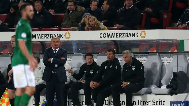 Noel King: Oversaw a 3-0 defeat to Germany in his first game as caretaker boss