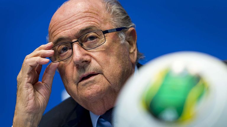 Sepp Blatter: In trouble over Ronaldo comments
