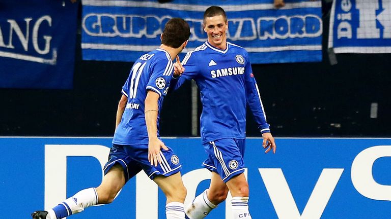 Fernando Torres scores twice to give Chelsea a 3-0 win over Schalke