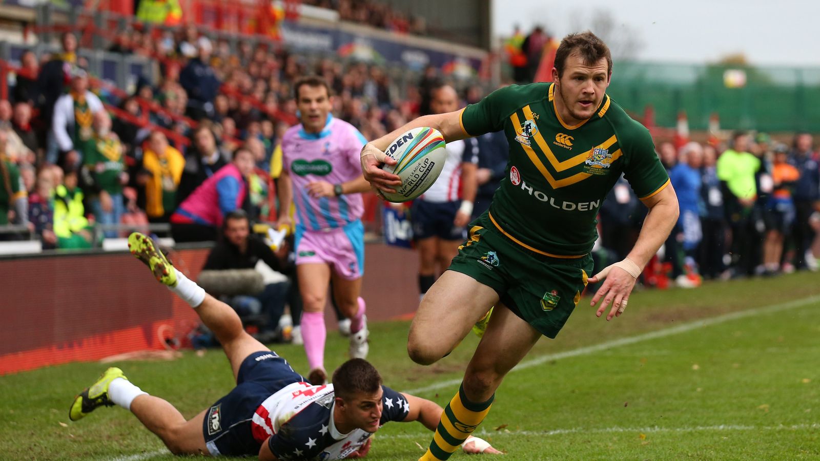 Australia 62 - 0 USA - Match Report & Highlights