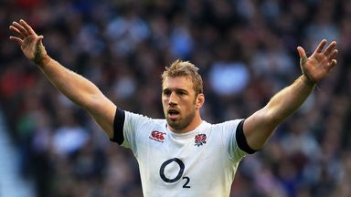 Chris Robshaw: scored England's opening try at Twickenham