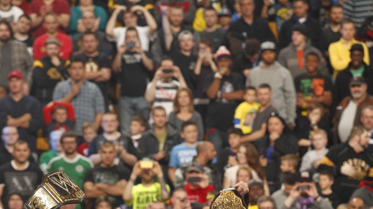 Orton and Cena: will collide for WWE's ultimate prize at the Royal Rumble