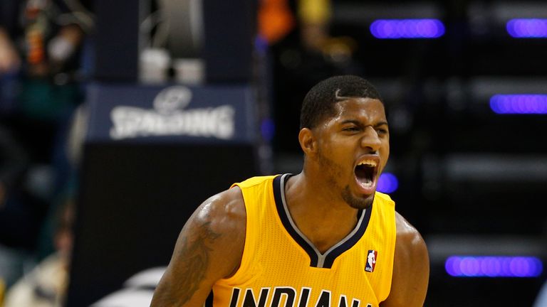 Paul George: Helped the Pacers to a sixth successive win