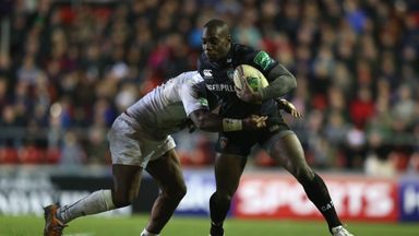 Miles Benjamin: two tries for Leicester