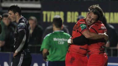 Toulouse ran in five tries against Connacht