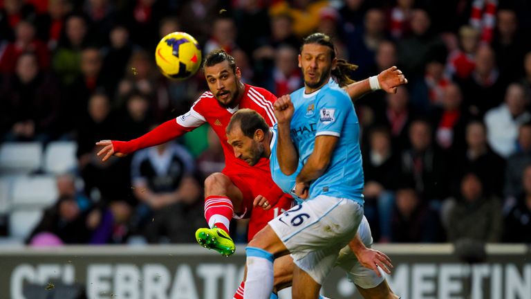 Dani Osvaldo: Scored a stunning goal as Southampton pegged back Manchester City